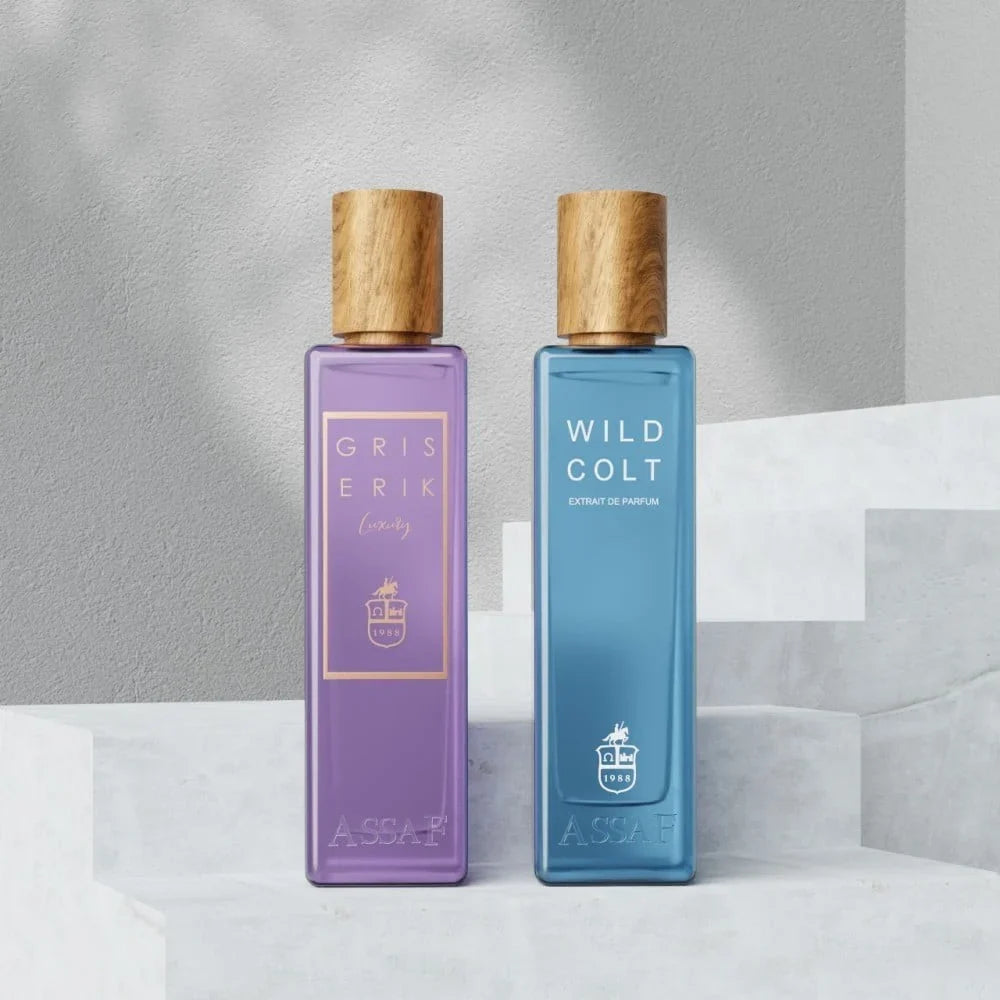 مجموعة عطور أساف وايلد كولت + جريس إريك - 200 مل